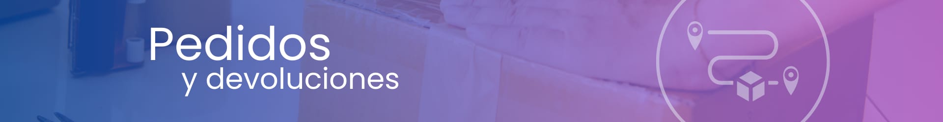 Pedidos y devolucones Pedidos y devolucones