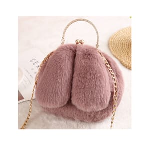 Bolso de Conejo Rex – Rosa